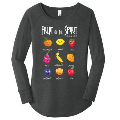 Fruit Of The Spirit Christian Faith Jesus God Lover Women's Perfect Tri Tunic Long Sleeve Shirt