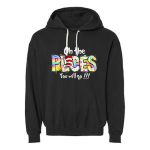 Funny Oh The Places Youll Go When You Read Garment-Dyed Fleece Hoodie