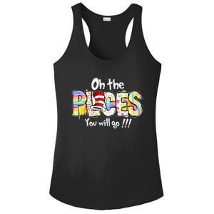 Funny Oh The Places Youll Go When You Read Ladies PosiCharge Competitor Racerback Tank