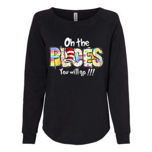 Funny Oh The Places Youll Go When You Read Womens California Wash Sweatshirt