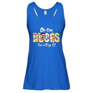 Funny Oh The Places Youll Go When You Read Ladies Essential Flowy Tank