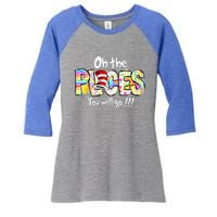 Funny Oh The Places Youll Go When You Read Women's Tri-Blend 3/4-Sleeve Raglan Shirt