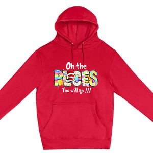 Funny Oh The Places Youll Go When You Read Premium Pullover Hoodie