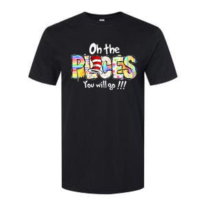 Funny Oh The Places Youll Go When You Read Softstyle CVC T-Shirt