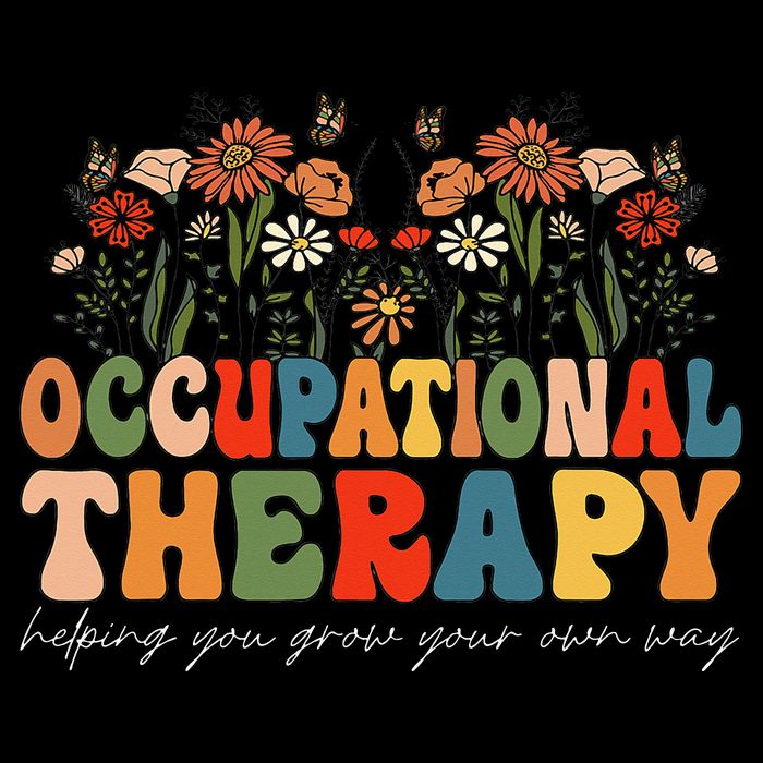 Floral Occupational Therapy Wildflowers Occupational Therapy Tank Top