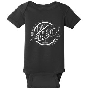 Feast Of Tabernacles Worship In The Tabernacle Oak Stone Baby Bodysuit