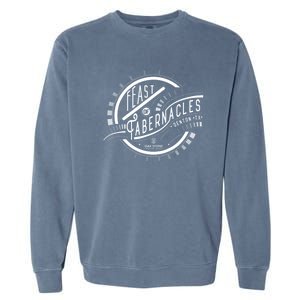 Feast Of Tabernacles Worship In The Tabernacle Oak Stone Garment-Dyed Sweatshirt