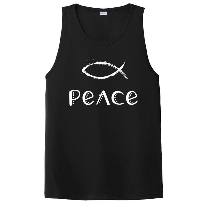 Fruit Of The Spirit Galatians Verse Christian Peace PosiCharge Competitor Tank