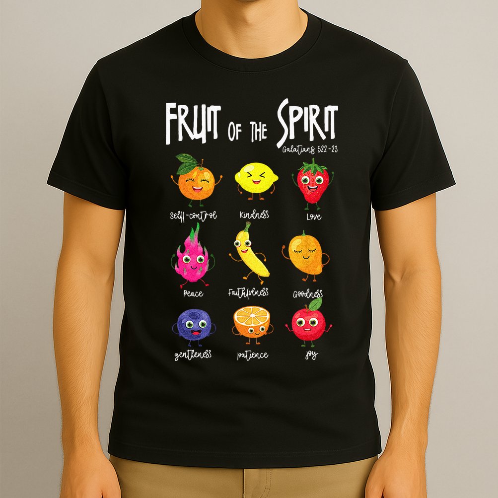 Fruit Of The Spirit Christian Faith Jesus God Lover T-Shirt