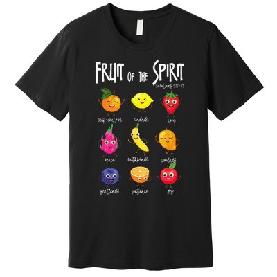 Fruit Of The Spirit Christian Faith Jesus God Lover Premium T-Shirt