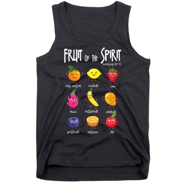 Fruit Of The Spirit Christian Faith Jesus God Lover Tank Top