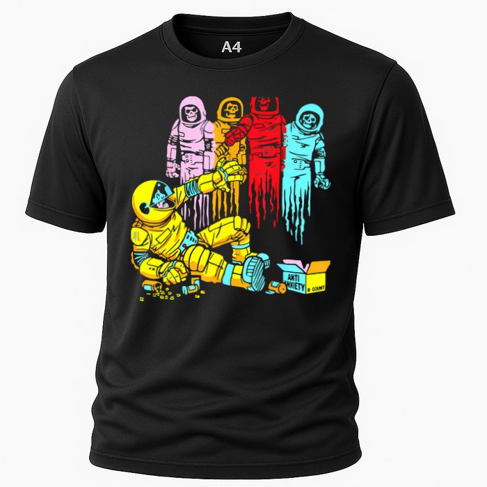 Funny Odmno The Madness Of Missions 6 Cooling Performance Crew T-Shirt