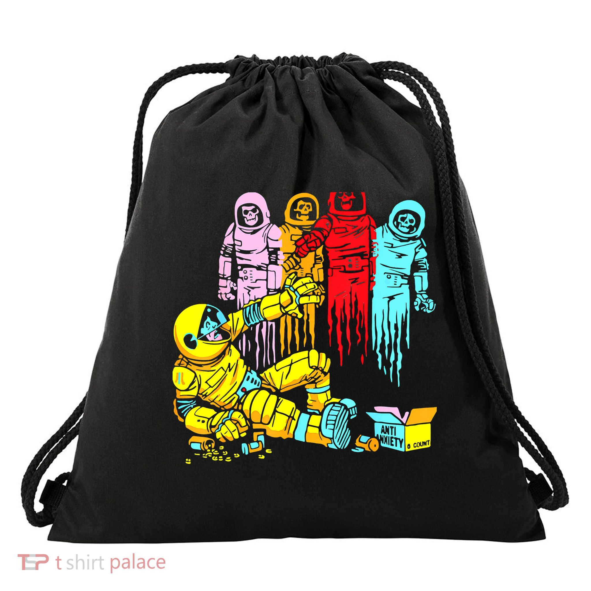 Funny Odmno The Madness Of Missions 6 Drawstring Bag