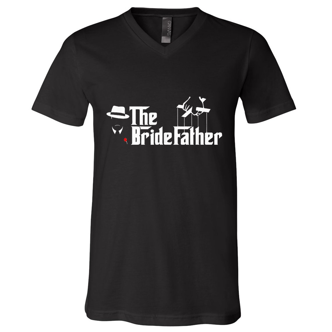 Father Of The Bride The Bridefather V-Neck T-Shirt