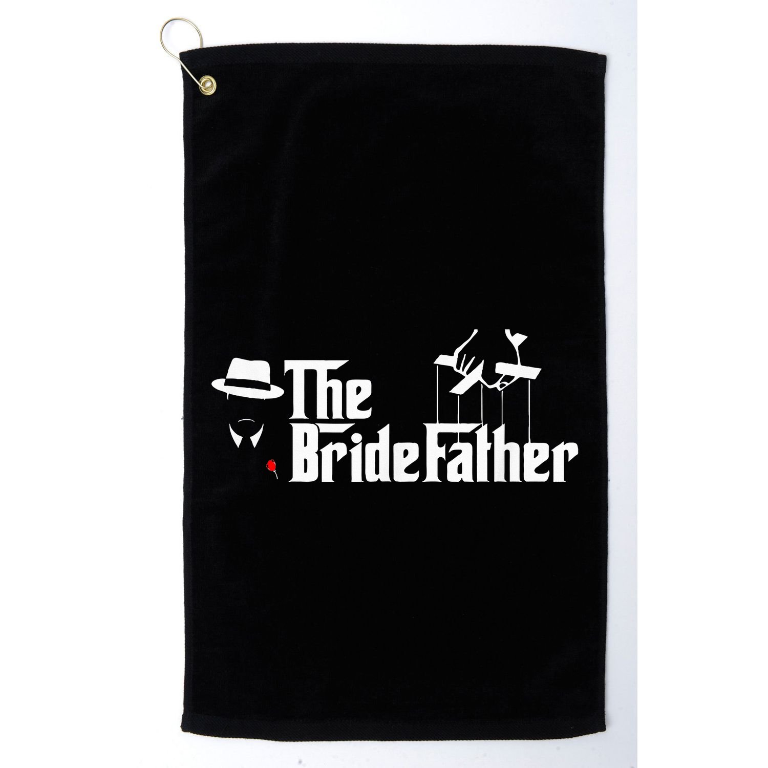 Father Of The Bride The Bridefather Golf Towel