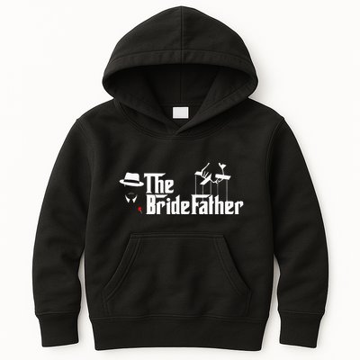 Father Of The Bride The Bridefather Kids Hoodie