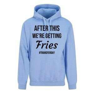 Fries On Transfer Day Infertility Embryo Ivf Mom Ivf Dad Great Gift Unisex Surf Hoodie