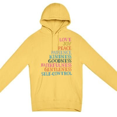 Fruits Of The Spirit Premium Pullover Hoodie