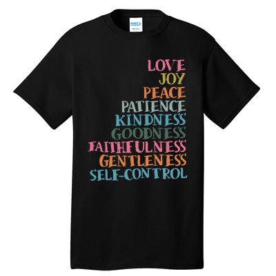 Fruits Of The Spirit Tall T-Shirt