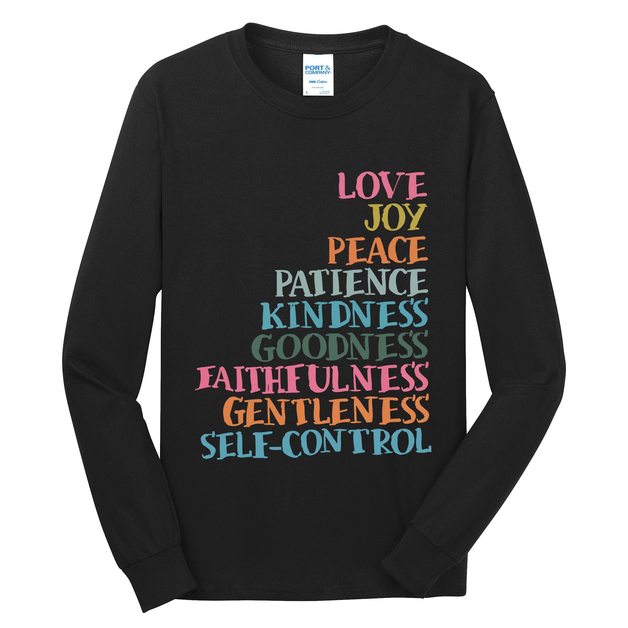 Fruits Of The Spirit Tall Long Sleeve T-Shirt