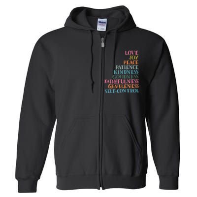 Fruits Of The Spirit Full Zip Hoodie