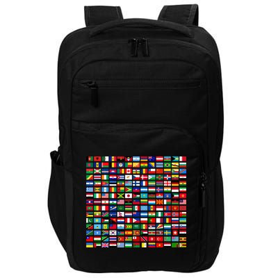 Flags Of The Countries Of The World Graphic Cool Designs Meaningful Gift Impact Tech Backpack