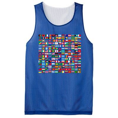 Flags Of The Countries Of The World Graphic Cool Designs Meaningful Gift Mesh Reversible Basketball Jersey Tank