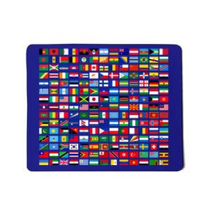 Flags Of The Countries Of The World Graphic Cool Designs Meaningful Gift Mousepad