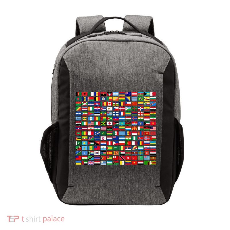 Flags Of The Countries Of The World Graphic Cool Designs Meaningful Gift Vector Backpack