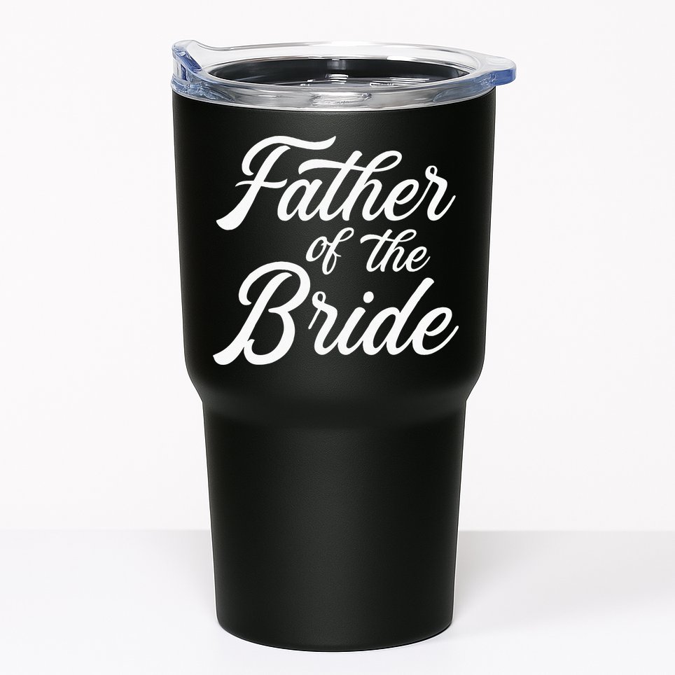 Father Of The Bride Dad Gift For Wedding Or Bachelor Party Tumbler