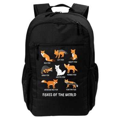 Foxes Of The World Fox Lover Gift Backpack