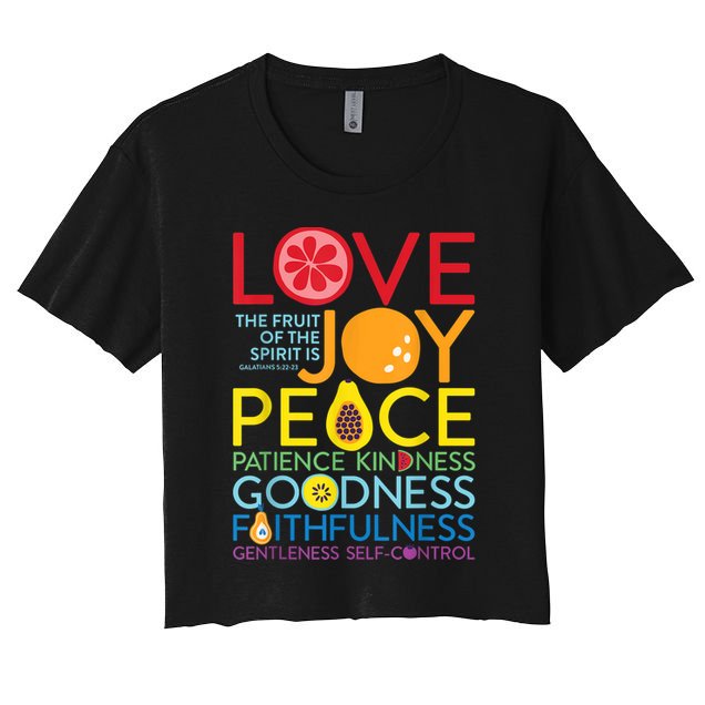 Fruit Of The Spirit Galatians Crop Top