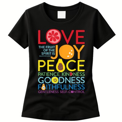 Fruit Of The Spirit Galatians Womens T-Shirt