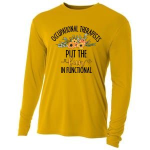 Funny Occupational Therapists Occupational Therapy Month Cute Gift Cooling Performance Long Sleeve Crew