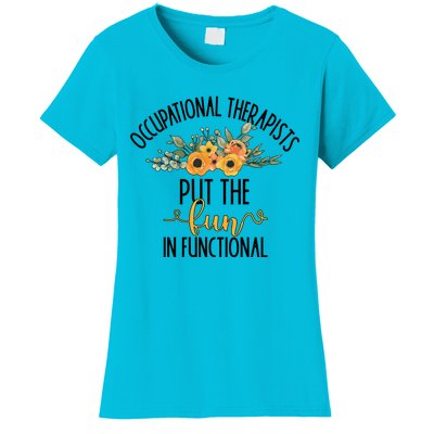 Funny Occupational Therapists Occupational Therapy Month Cute Gift Women's T-Shirt