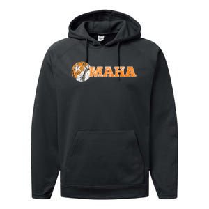 Fan Of Tennessee In Baseball Going To Omaha Performance Fleece Hoodie