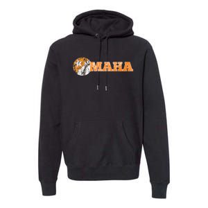 Fan Of Tennessee In Baseball Going To Omaha Premium Hoodie