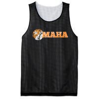 Fan Of Tennessee In Baseball Going To Omaha Mesh Reversible Basketball Jersey Tank