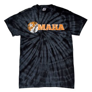 Fan Of Tennessee In Baseball Going To Omaha Tie-Dye T-Shirt