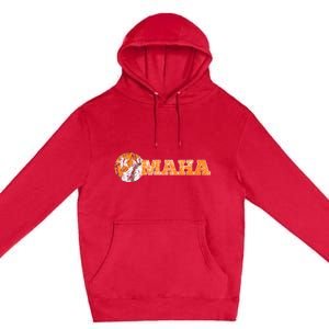 Fan Of Tennessee In Baseball Going To Omaha Premium Pullover Hoodie