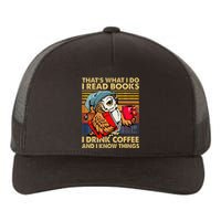 Funny Owl Thats What I Do I Read Books I Drink Coffee Yupoong Adult 5-Panel Trucker Hat