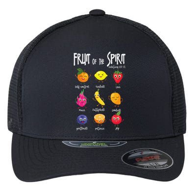 Fruit Of The Spirit Christian Faith Jesus God Lover Flexfit Unipanel Trucker Cap