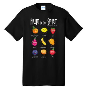 Fruit Of The Spirit Christian Faith Jesus God Lover Tall T-Shirt