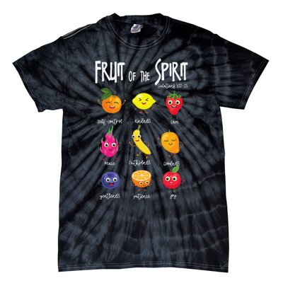 Fruit Of The Spirit Christian Faith Jesus God Lover Tie-Dye T-Shirt