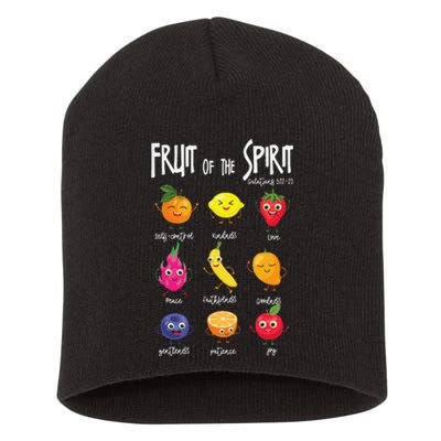 Fruit Of The Spirit Christian Faith Jesus God Lover Short Acrylic Beanie