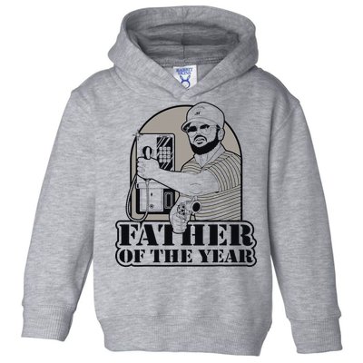 Father Of The Year Gary Plauche Fathers Day Vintage Toddler Hoodie
