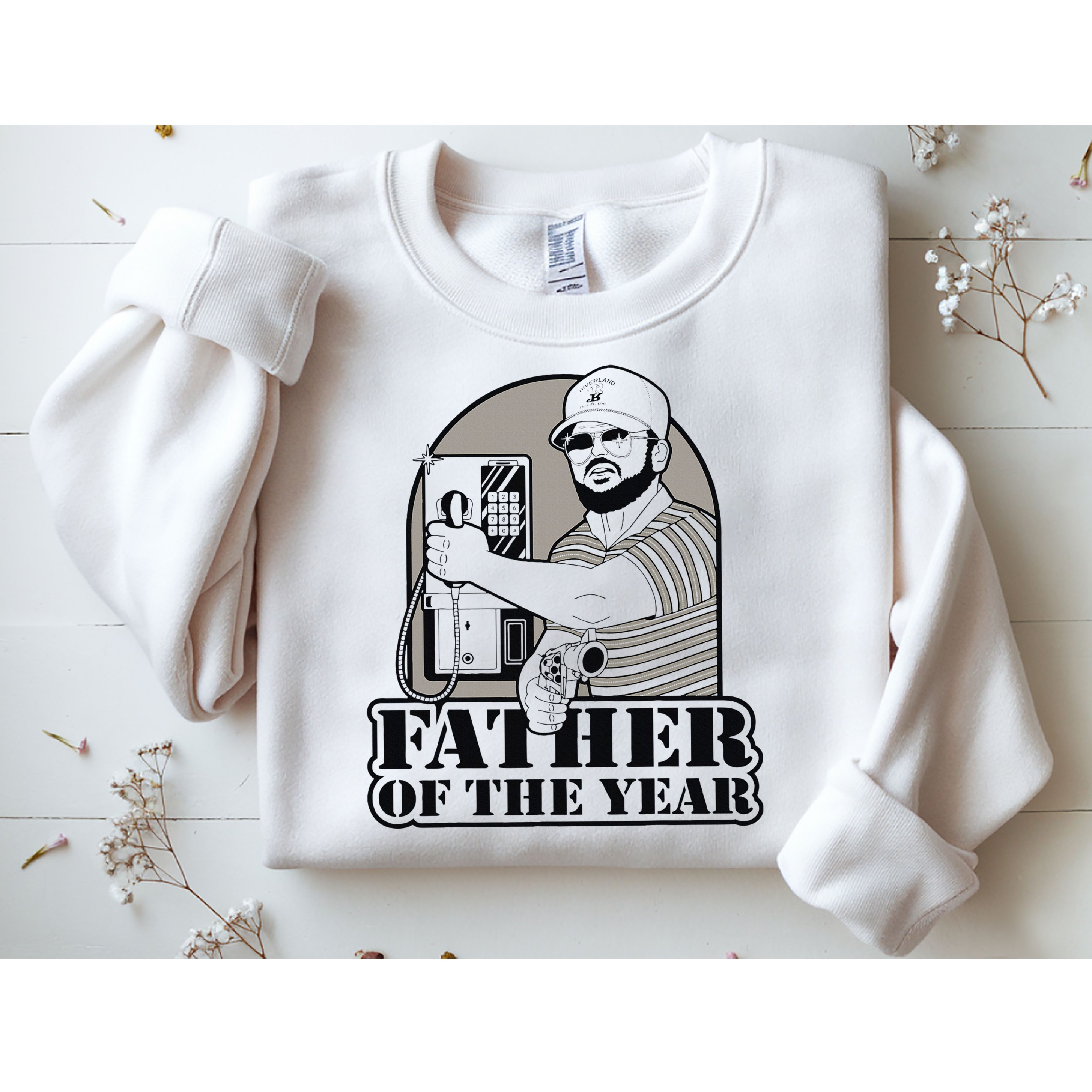 Father Of The Year Gary Plauche Fathers Day Vintage Sweatshirt