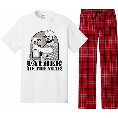 Father Of The Year Gary Plauche Fathers Day Vintage Pajama Set