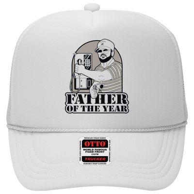 Father Of The Year Gary Plauche Fathers Day Vintage Trucker Hat