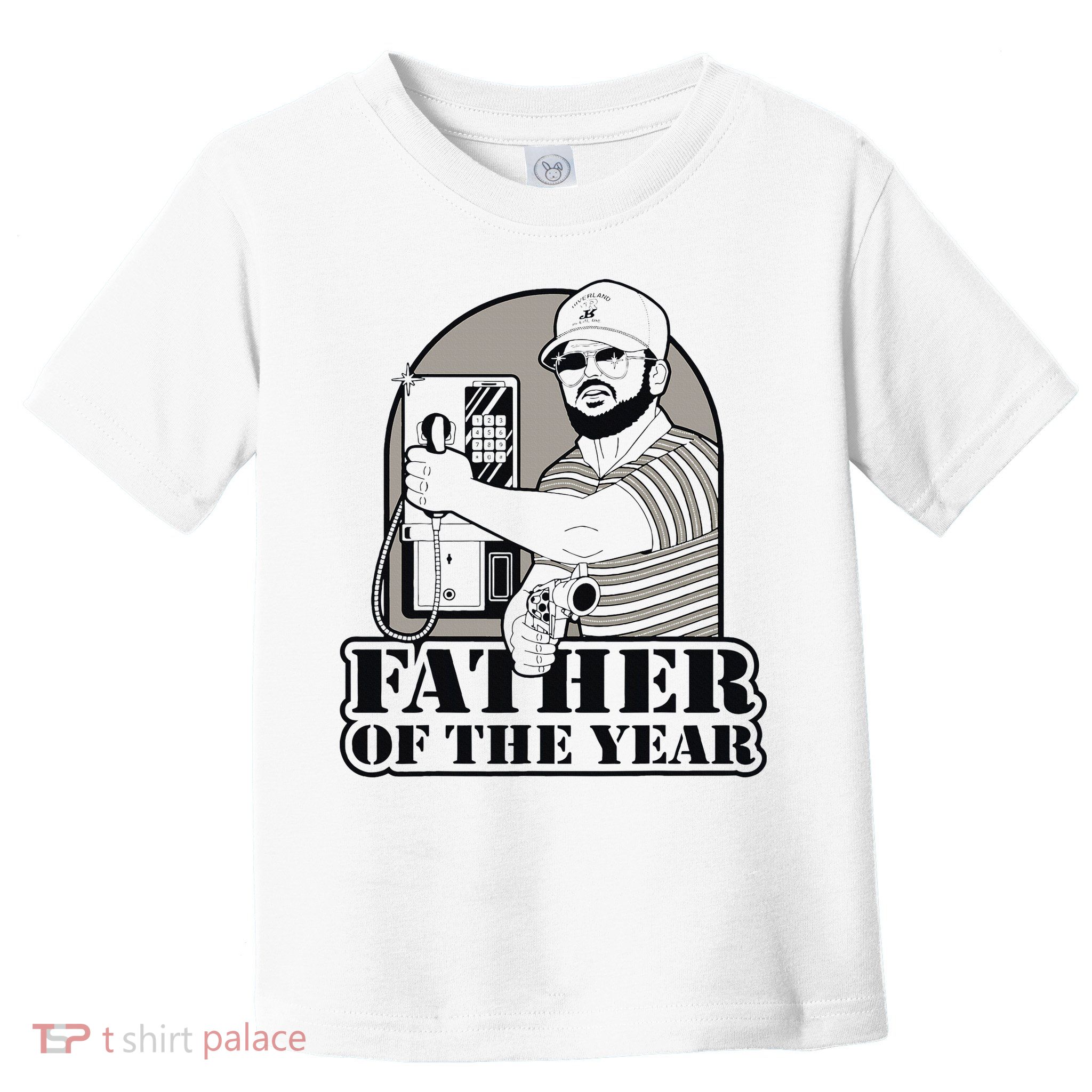 Father Of The Year Gary Plauche Fathers Day Vintage Toddler T-Shirt